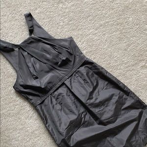 JCrew Silk Taffeta Gracie Dress - Grey 12